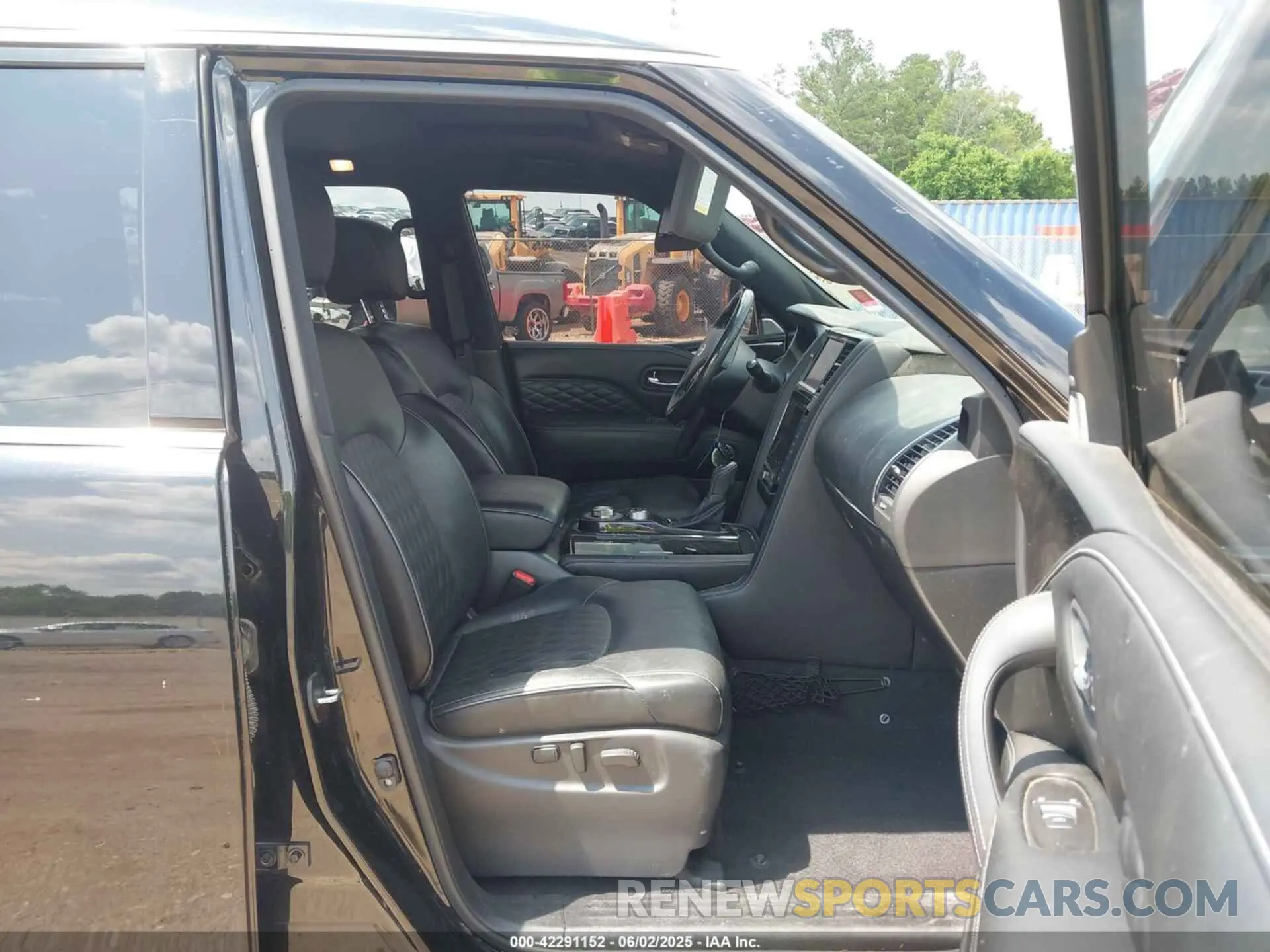 5 fotografías del automóvil dañado JN8AZ2BE4M9269915 INFINITI QX80 2021
