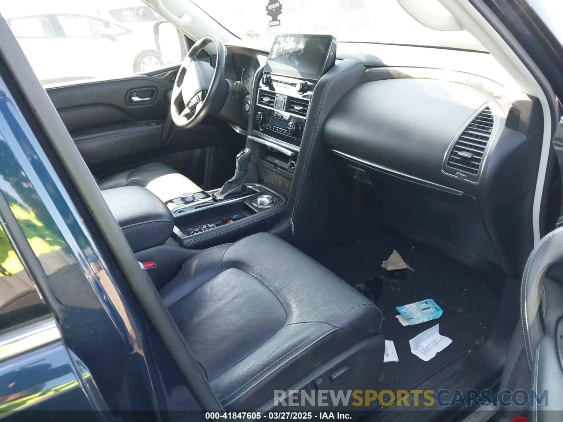 5 fotografías del automóvil dañado JN8AZ2AE0N9291803 INFINITI QX80 2022