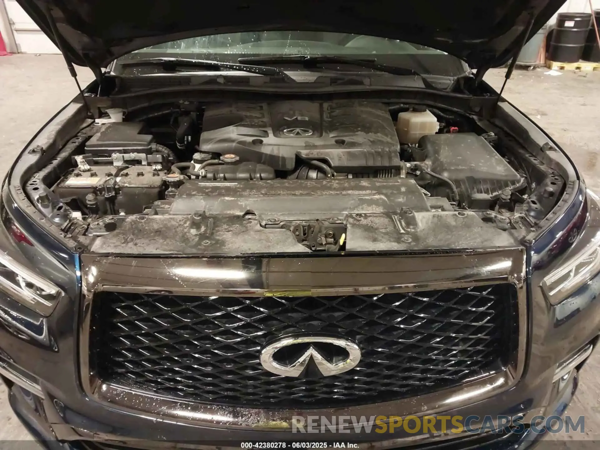 10 fotografías del automóvil dañado JN8AZ2AE2N9290488 INFINITI QX80 2022