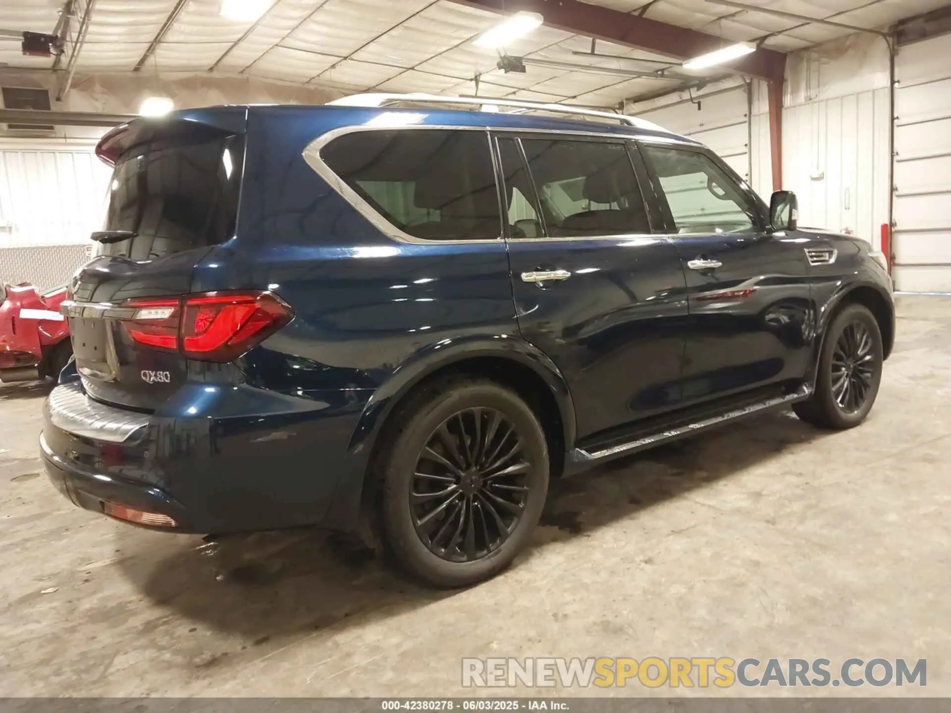 4 fotografías del automóvil dañado JN8AZ2AE2N9290488 INFINITI QX80 2022
