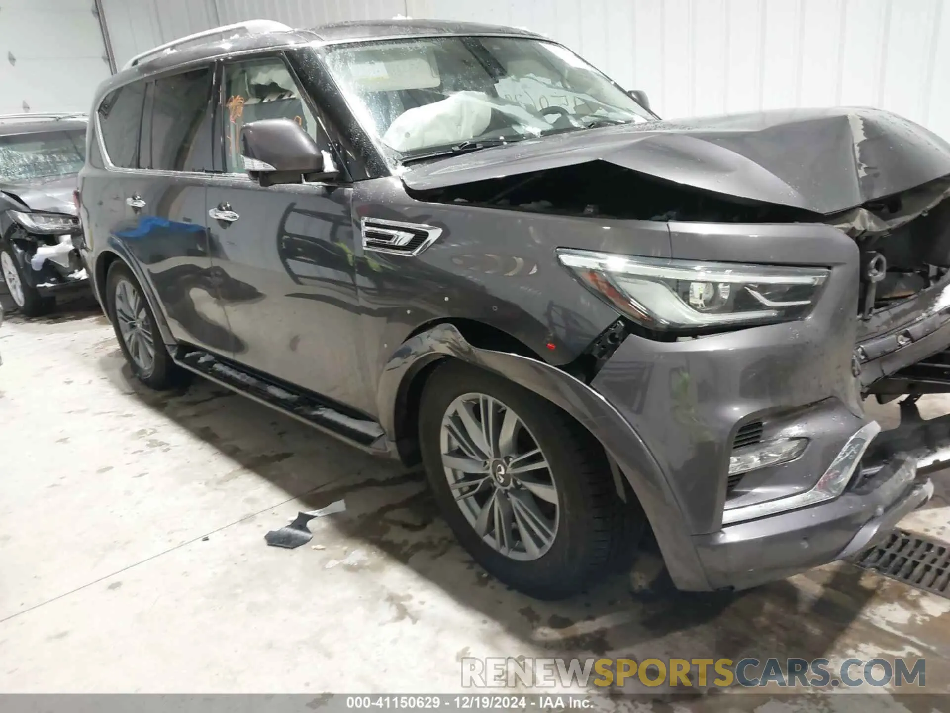 1 fotografías del automóvil dañado JN8AZ2AE9N9291962 INFINITI QX80 2022
