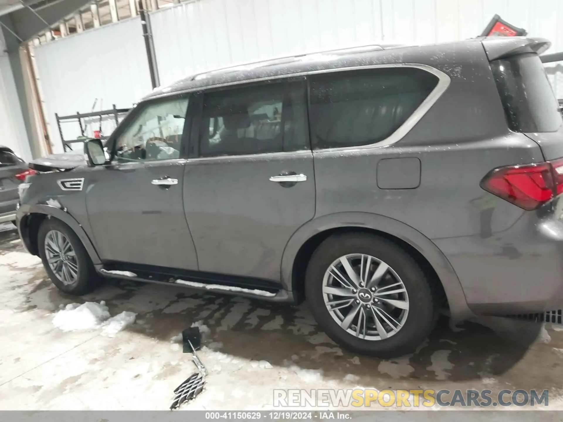 14 fotografías del automóvil dañado JN8AZ2AE9N9291962 INFINITI QX80 2022