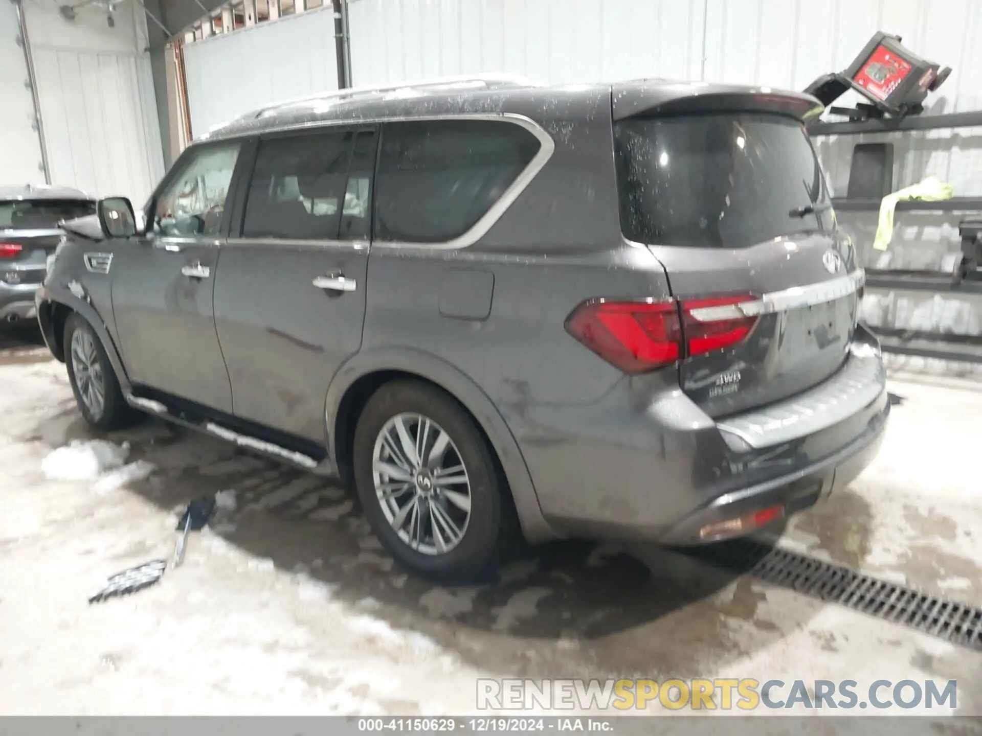 3 fotografías del automóvil dañado JN8AZ2AE9N9291962 INFINITI QX80 2022