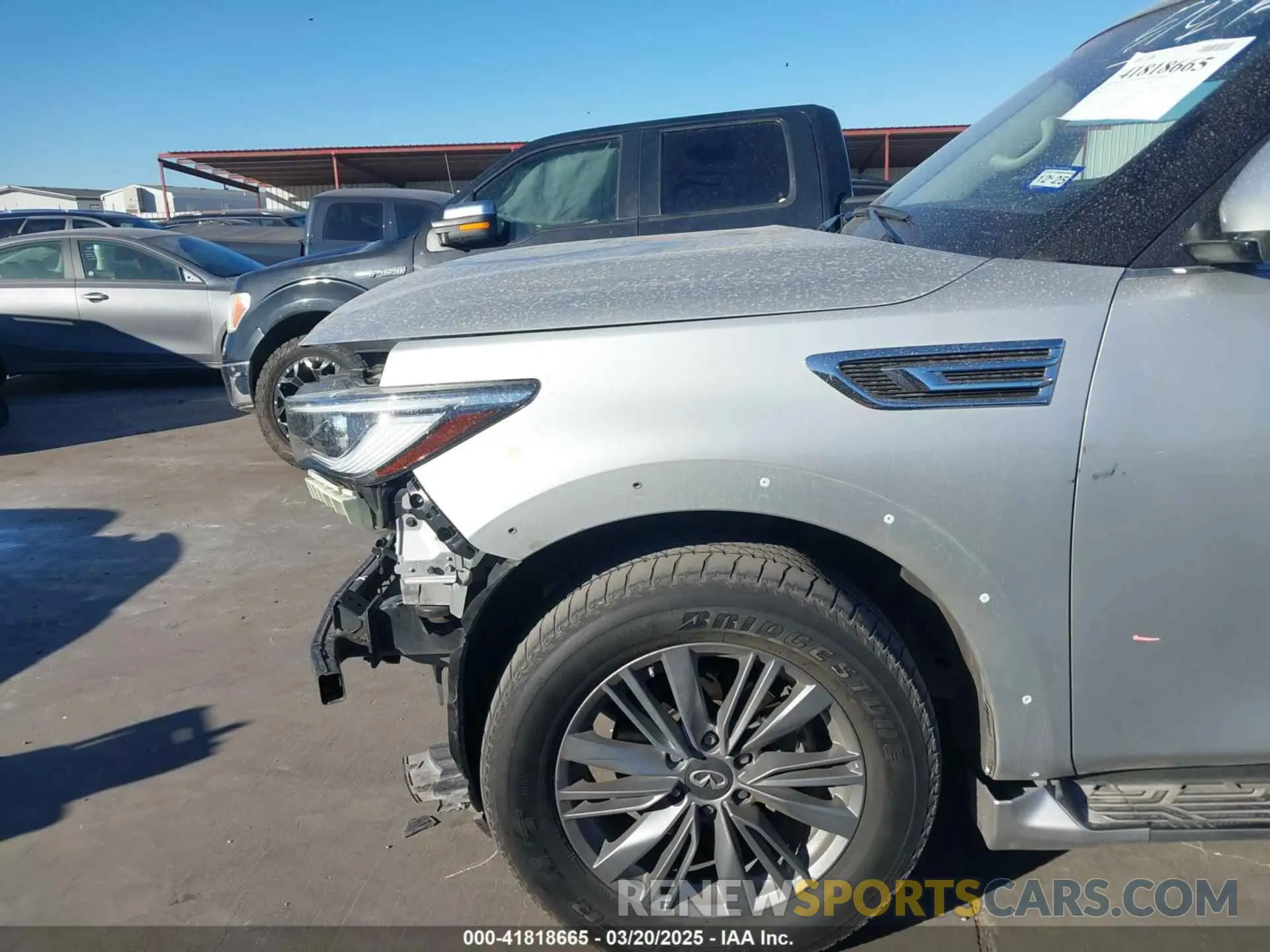 18 fotografías del automóvil dañado JN8AZ2AF3N9741372 INFINITI QX80 2022