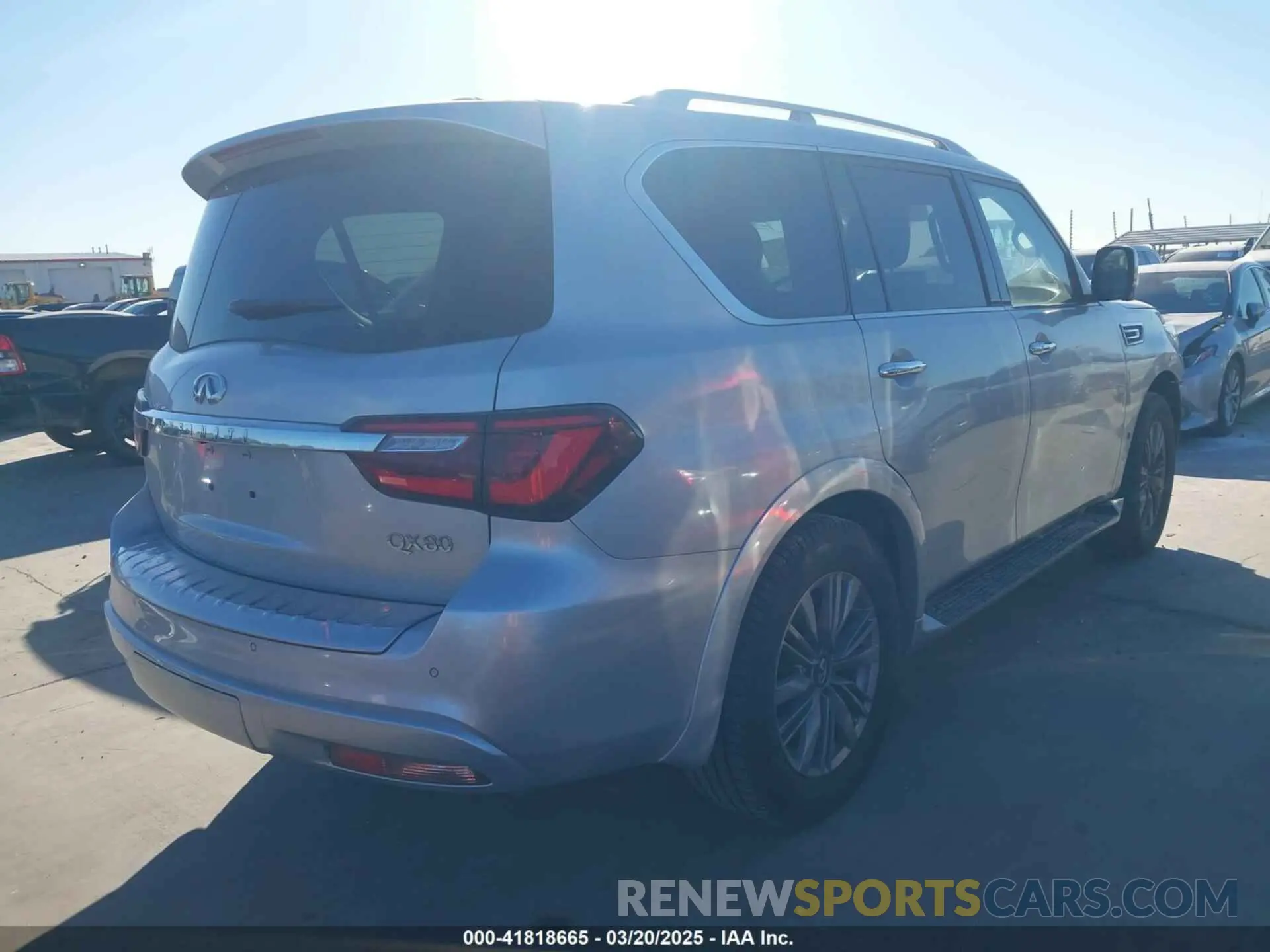 4 fotografías del automóvil dañado JN8AZ2AF3N9741372 INFINITI QX80 2022