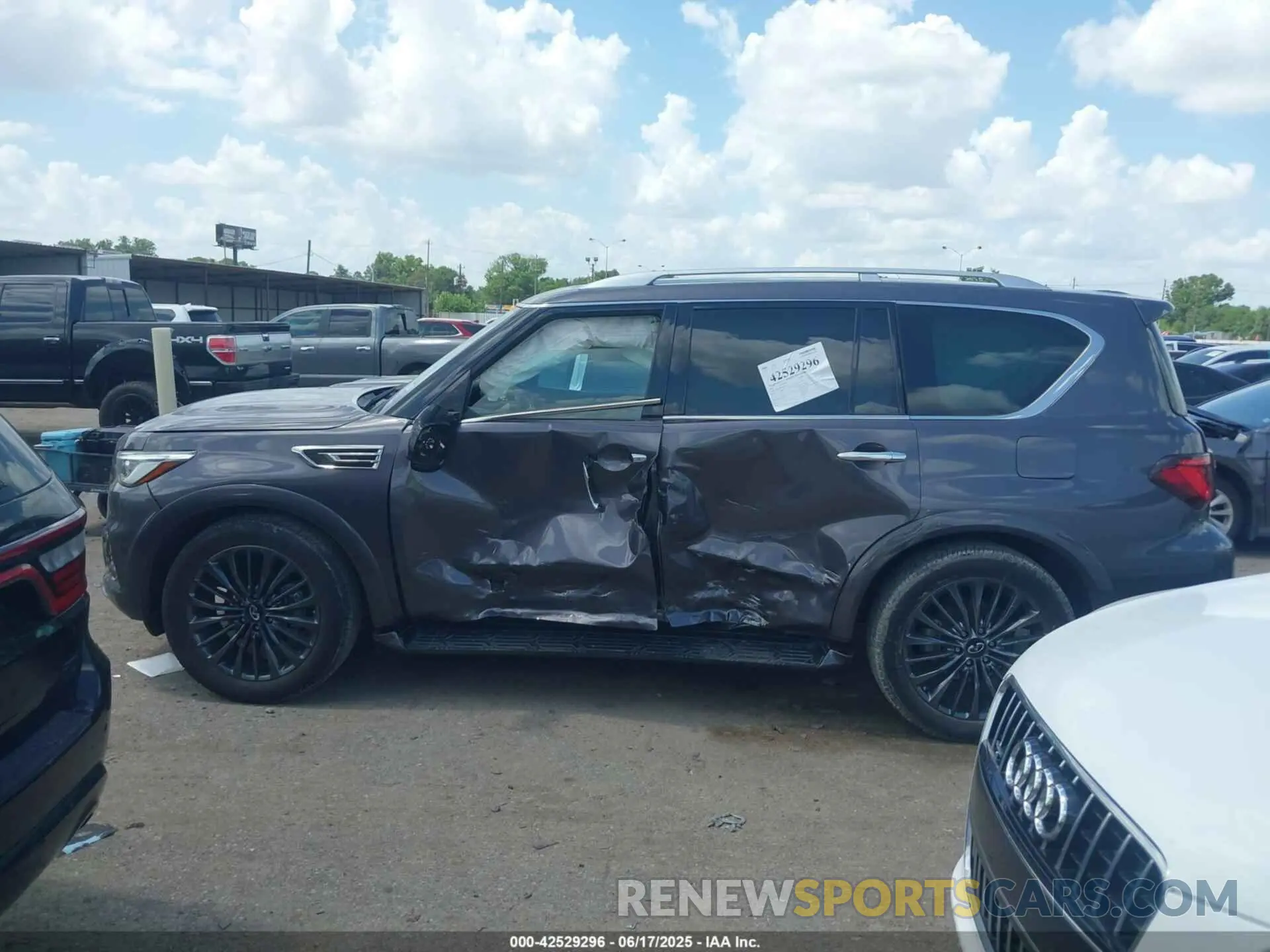 14 fotografías del automóvil dañado JN8AZ2AD1P9875217 INFINITI QX80 2023