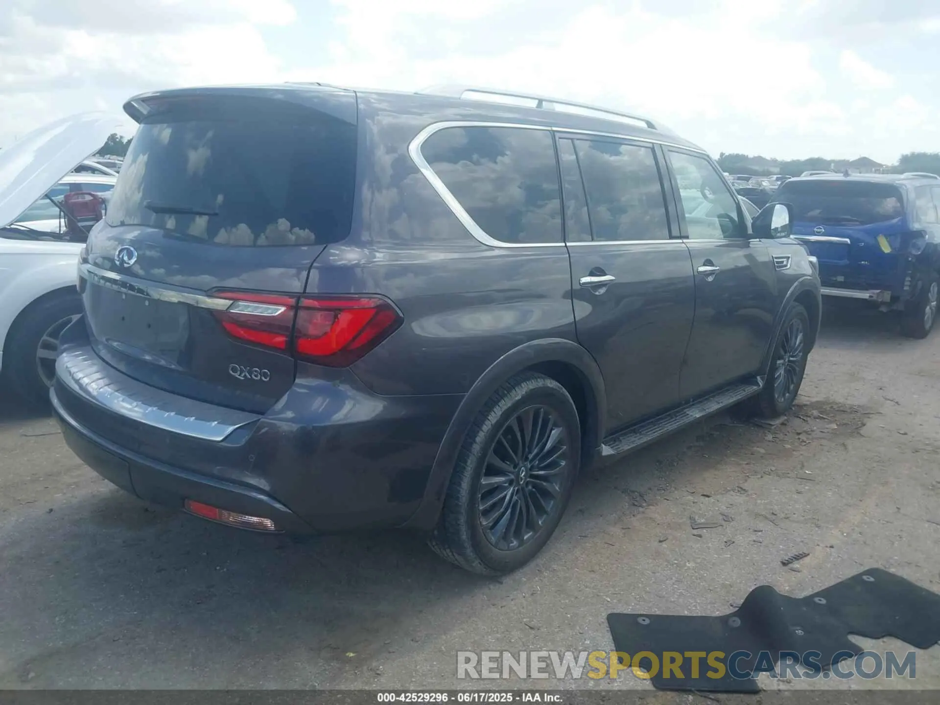 4 fotografías del automóvil dañado JN8AZ2AD1P9875217 INFINITI QX80 2023