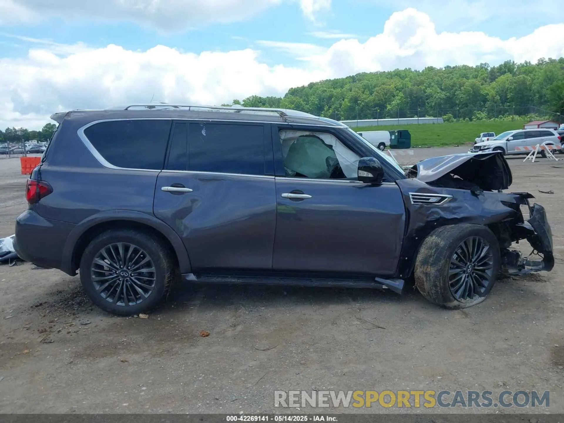 14 fotografías del automóvil dañado JN8AZ2AE2P9304263 INFINITI QX80 2023