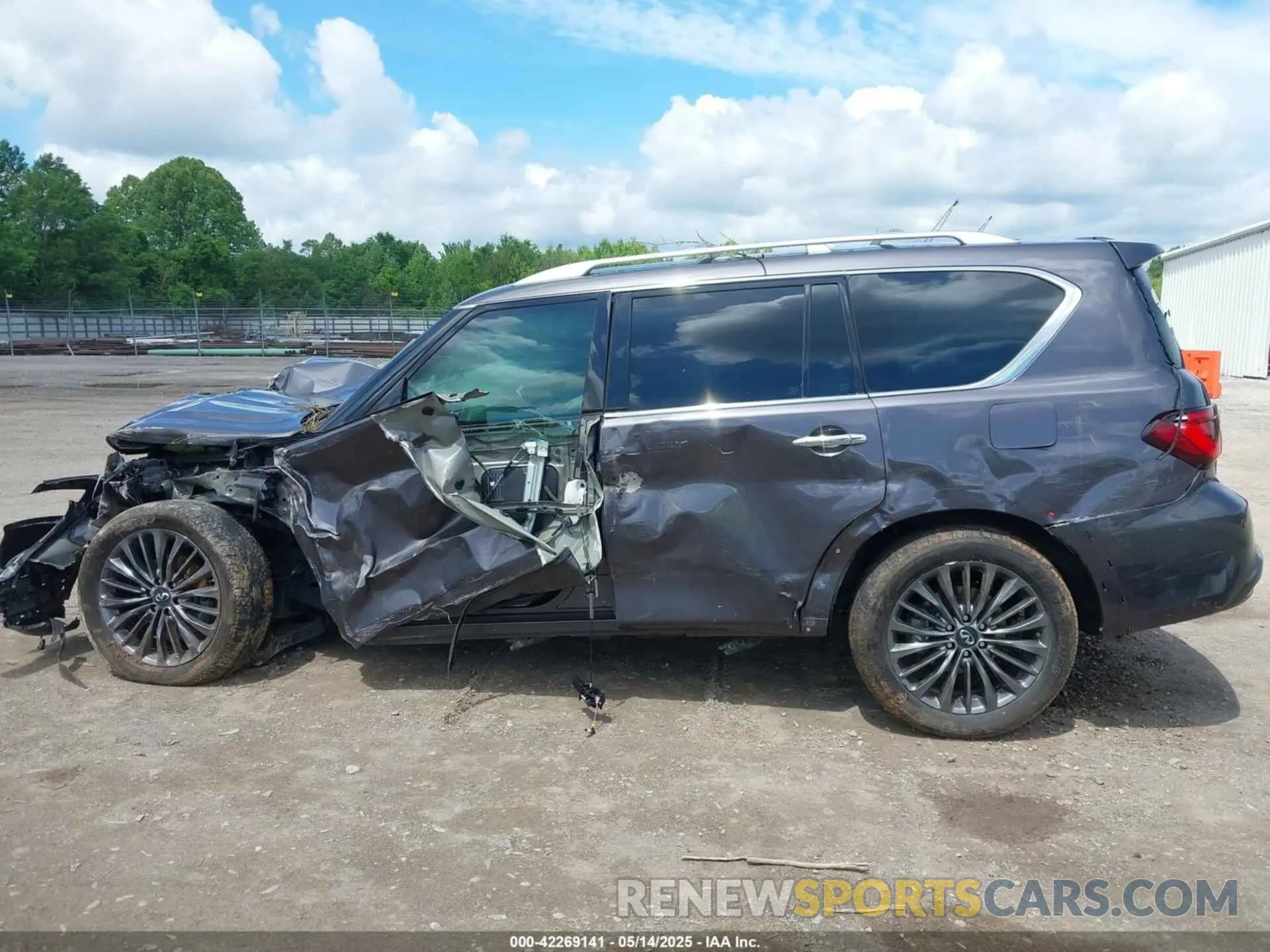 15 fotografías del automóvil dañado JN8AZ2AE2P9304263 INFINITI QX80 2023