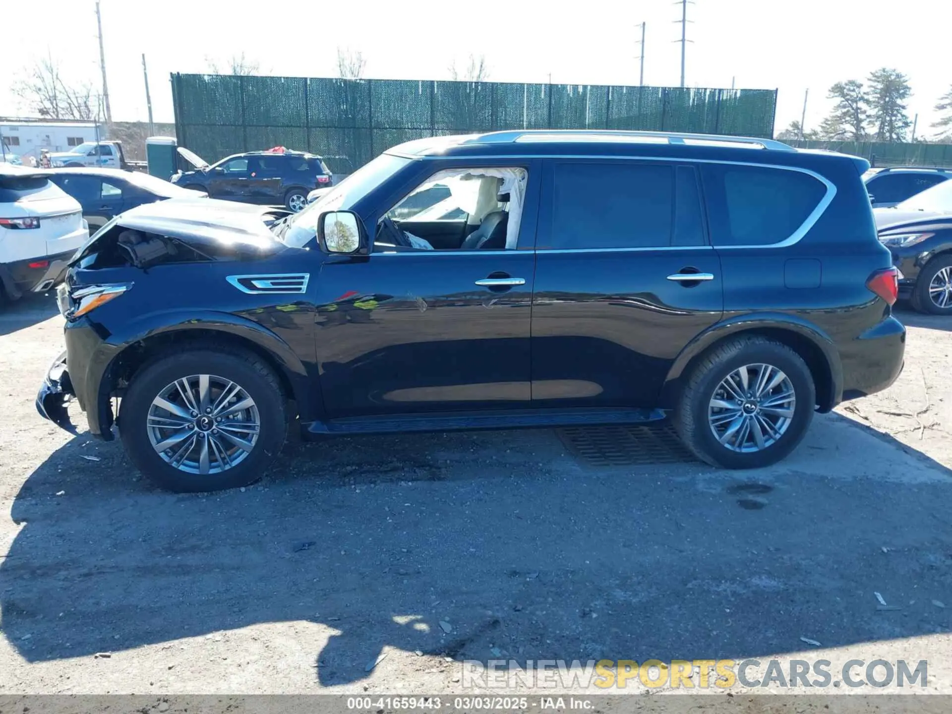 14 fotografías del automóvil dañado JN8AZ2AE3P9303090 INFINITI QX80 2023