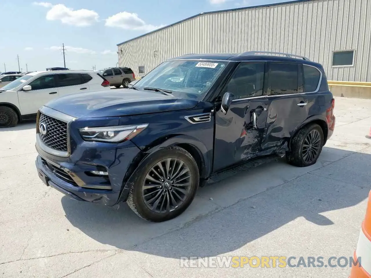 1 fotografías del automóvil dañado JN8AZ2AE6P9305657 INFINITI QX80 2023