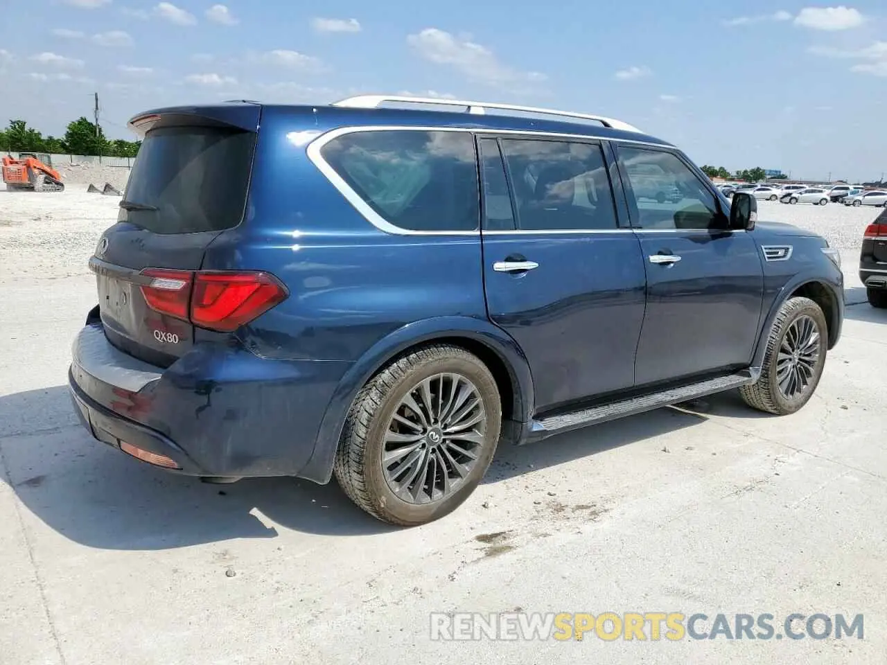3 fotografías del automóvil dañado JN8AZ2AE6P9305657 INFINITI QX80 2023