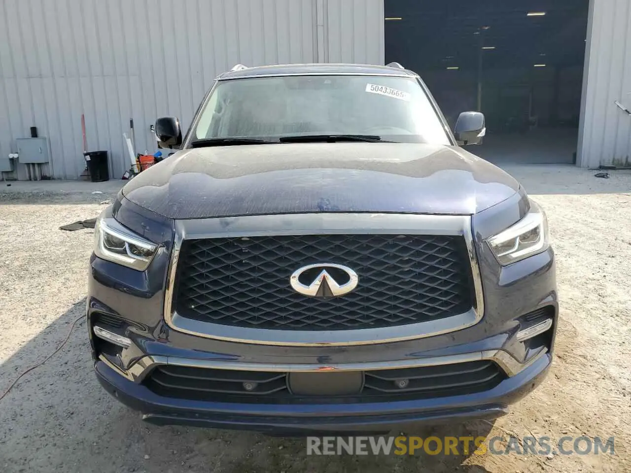 5 fotografías del automóvil dañado JN8AZ2AE8P9305000 INFINITI QX80 2023