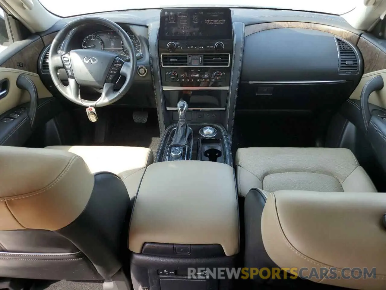 8 fotografías del automóvil dañado JN8AZ2AE8P9305000 INFINITI QX80 2023