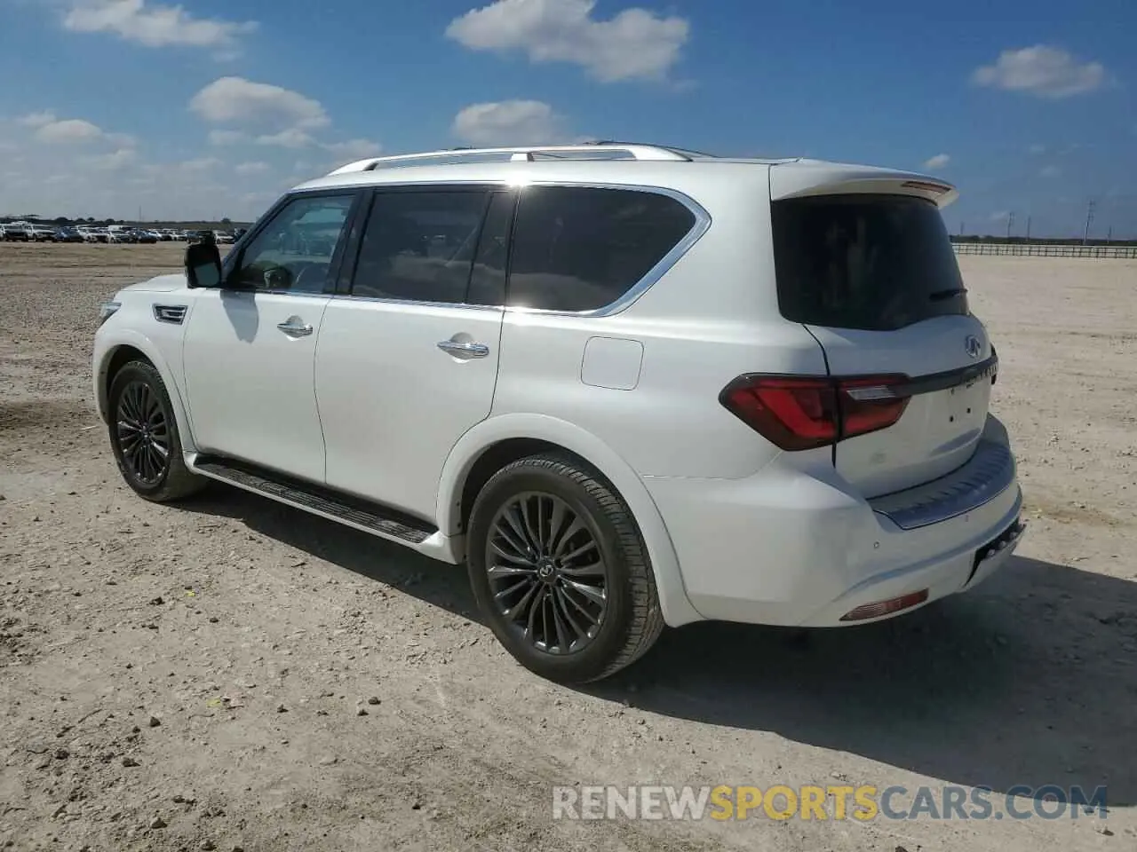2 fotografías del automóvil dañado JN8AZ2AF0P9755457 INFINITI QX80 2023