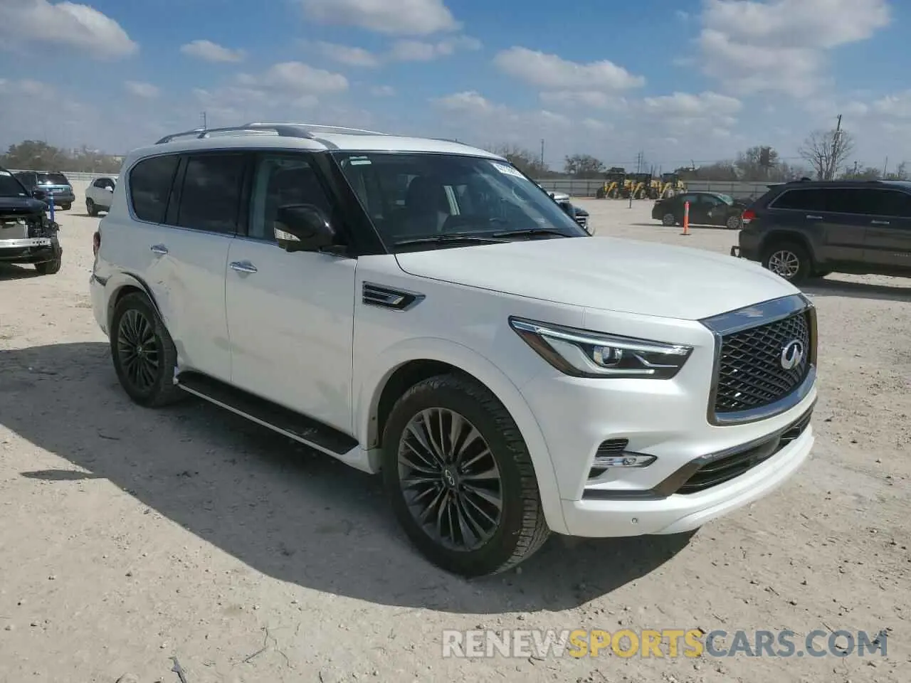 4 fotografías del automóvil dañado JN8AZ2AF0P9755457 INFINITI QX80 2023