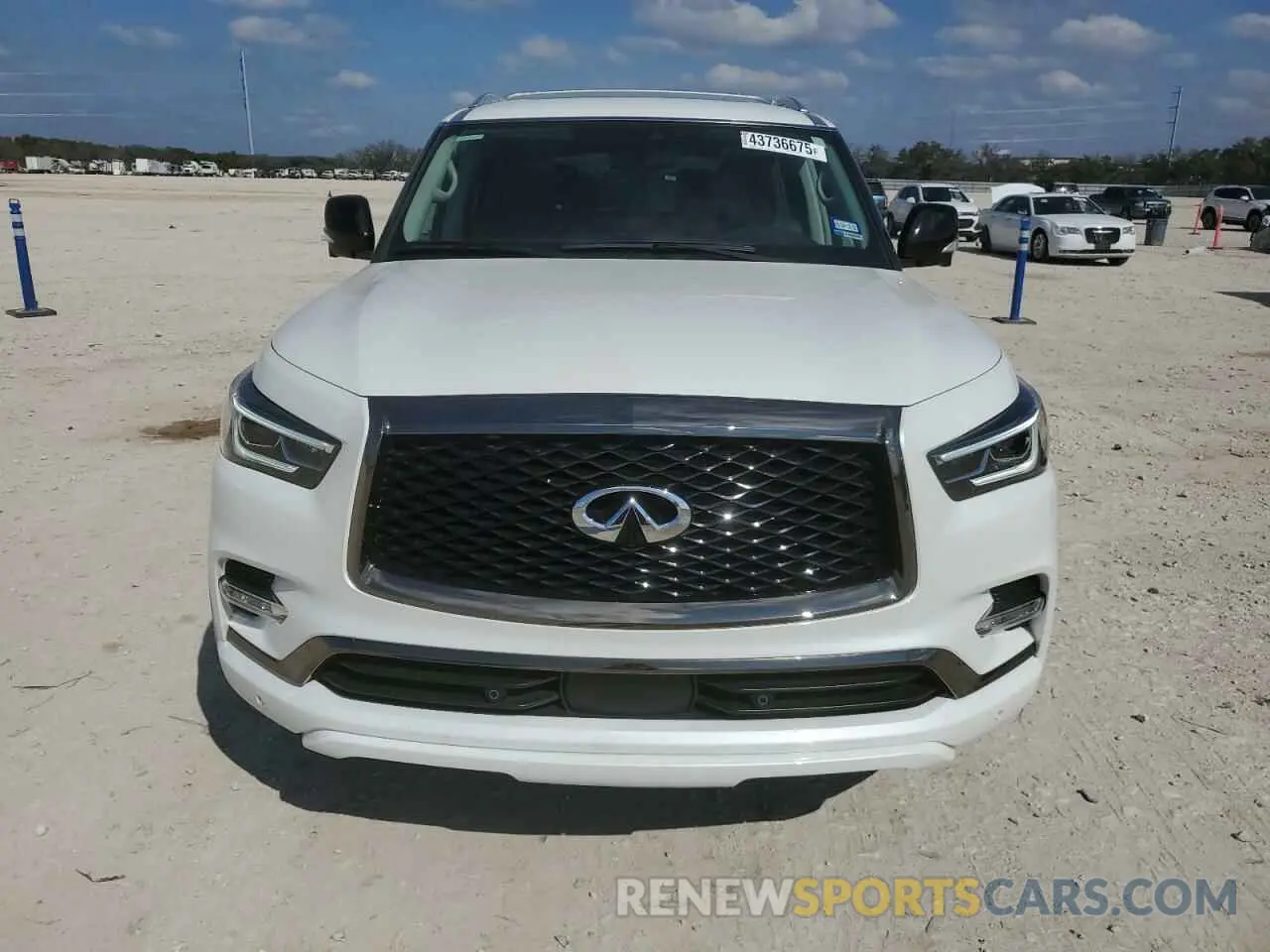 5 fotografías del automóvil dañado JN8AZ2AF0P9755457 INFINITI QX80 2023