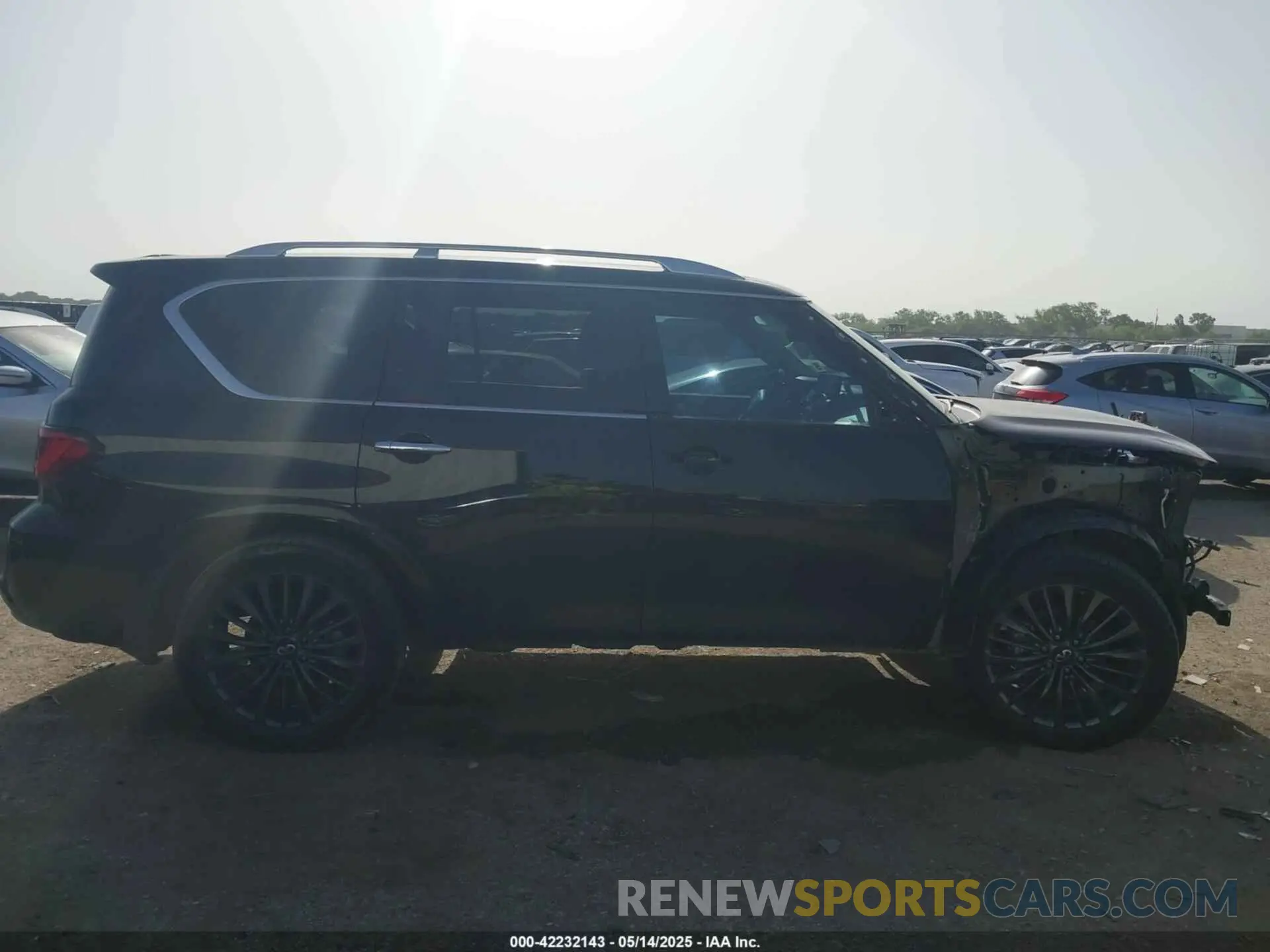 14 fotografías del automóvil dañado JN8AZ2AF1P9755371 INFINITI QX80 2023