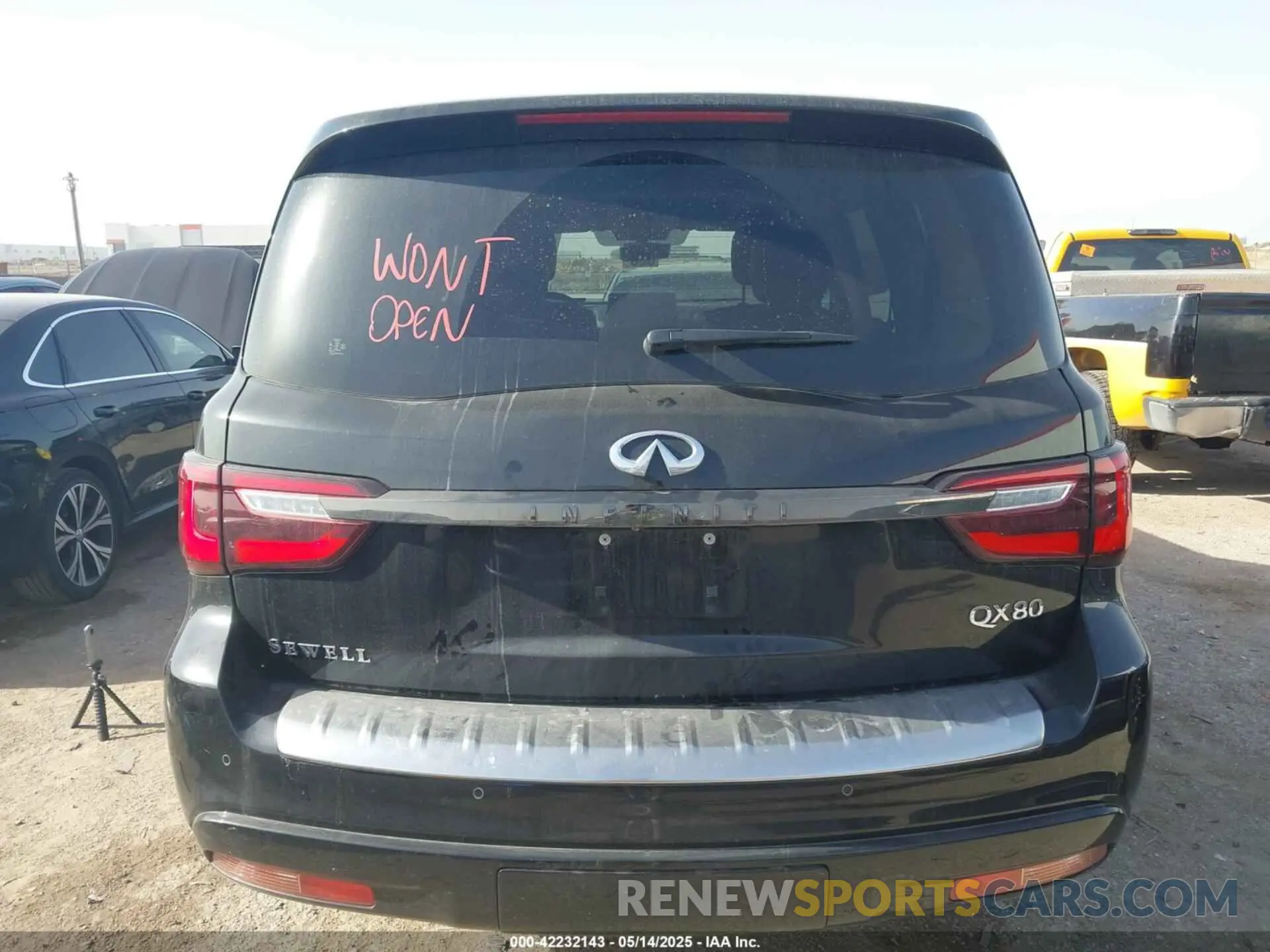 17 fotografías del automóvil dañado JN8AZ2AF1P9755371 INFINITI QX80 2023