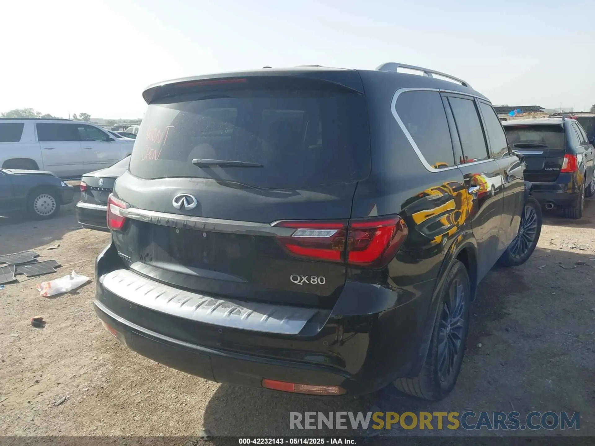 4 fotografías del automóvil dañado JN8AZ2AF1P9755371 INFINITI QX80 2023