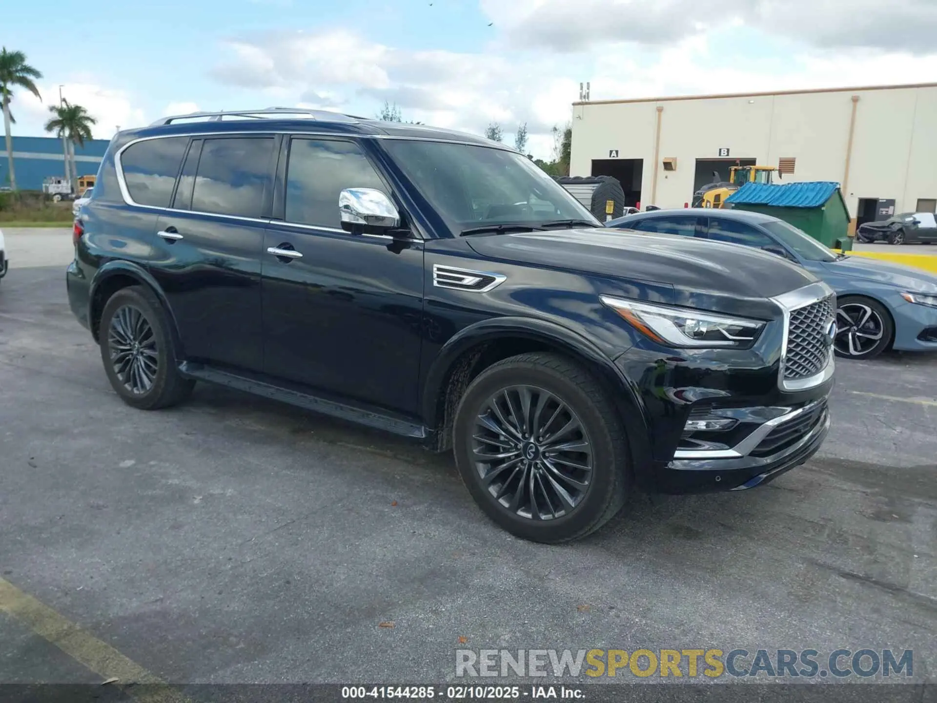 1 fotografías del automóvil dañado JN8AZ2BE8P9307568 INFINITI QX80 2023