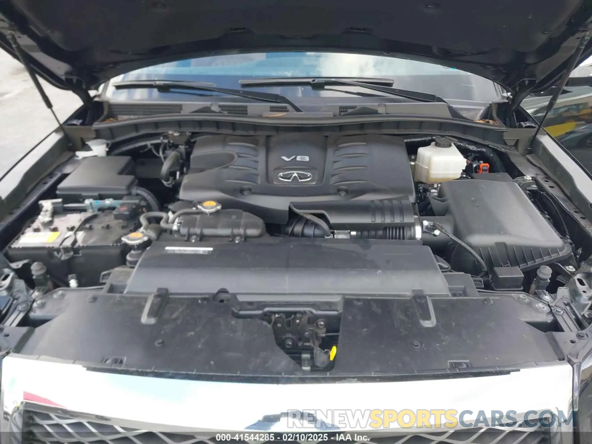 10 fotografías del automóvil dañado JN8AZ2BE8P9307568 INFINITI QX80 2023