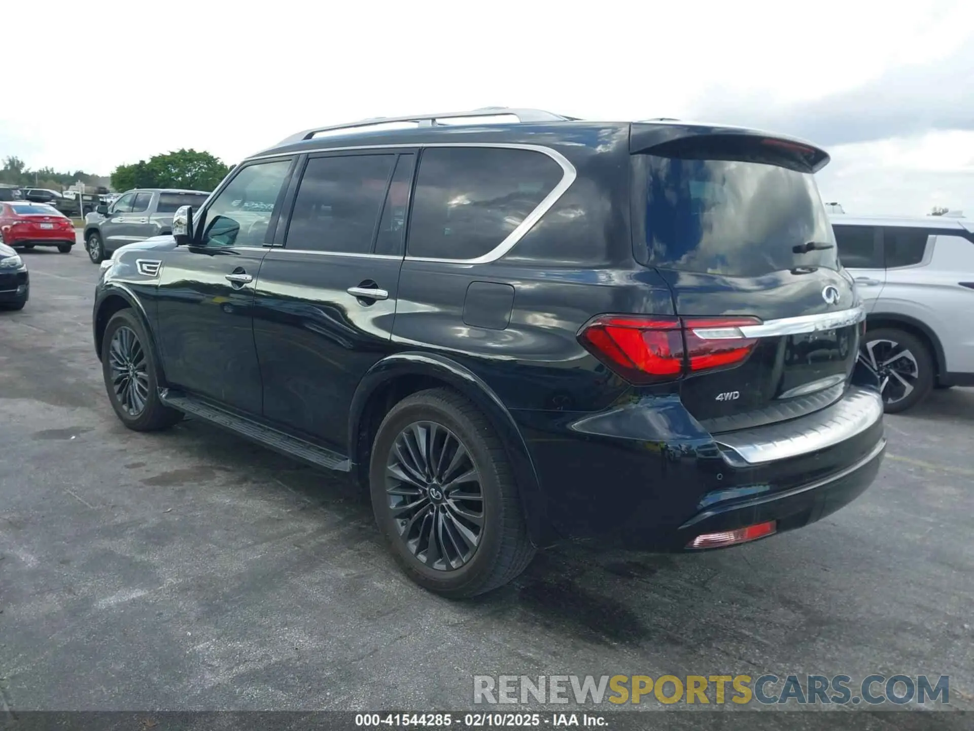 3 fotografías del automóvil dañado JN8AZ2BE8P9307568 INFINITI QX80 2023