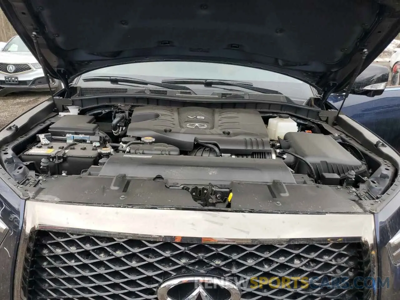 12 fotografías del automóvil dañado JN8AZ2ACXR9500890 INFINITI QX80 2024