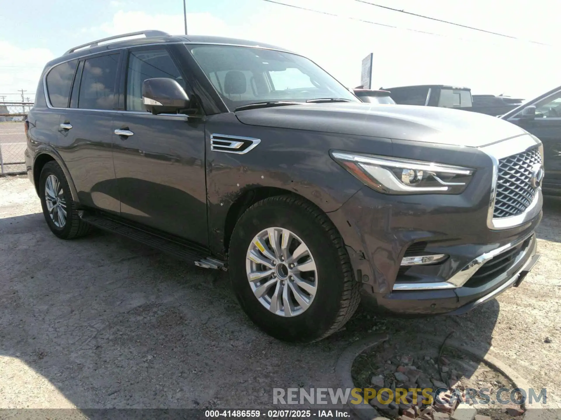 1 fotografías del automóvil dañado JN8AZ2AD8R9880028 INFINITI QX80 2024