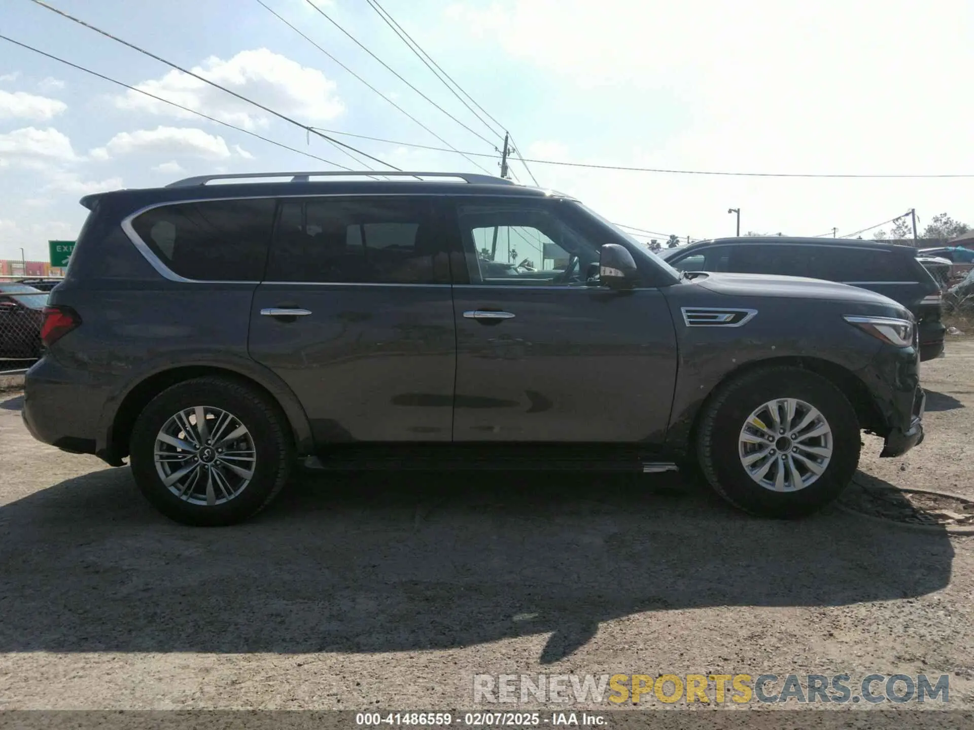 13 fotografías del automóvil dañado JN8AZ2AD8R9880028 INFINITI QX80 2024