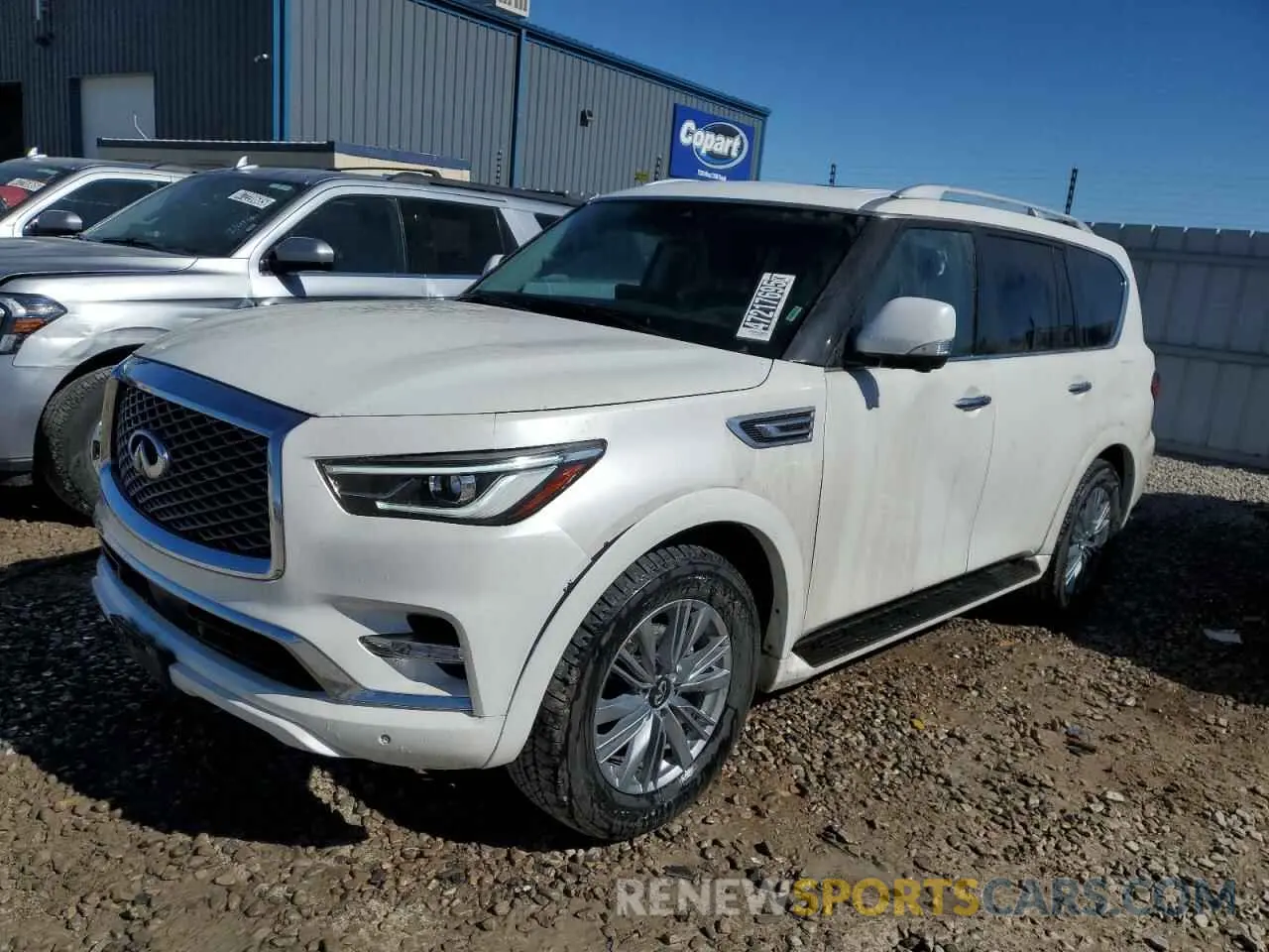 1 fotografías del automóvil dañado JN8AZ2AE1R9329139 INFINITI QX80 2024