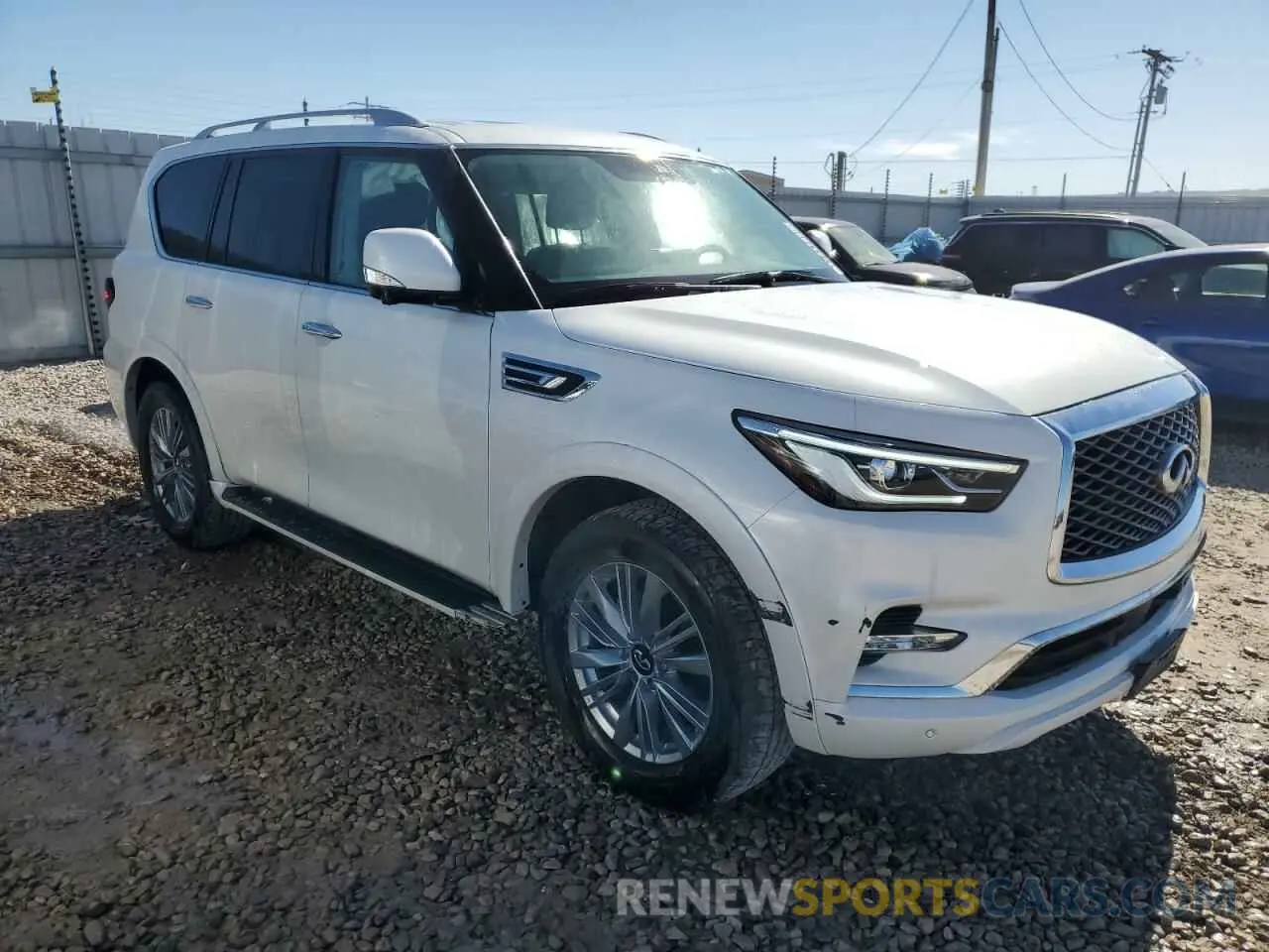 4 fotografías del automóvil dañado JN8AZ2AE1R9329139 INFINITI QX80 2024