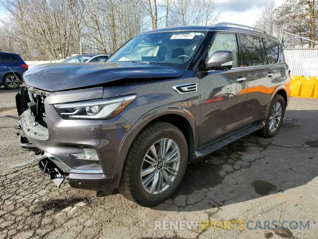 1 fotografías del automóvil dañado JN8AZ2AE2R9328307 INFINITI QX80 2024