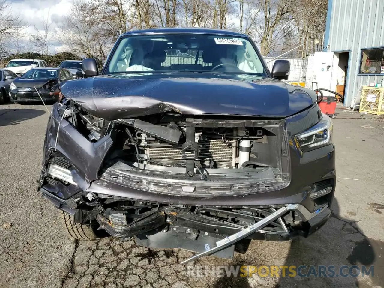 5 fotografías del automóvil dañado JN8AZ2AE2R9328307 INFINITI QX80 2024