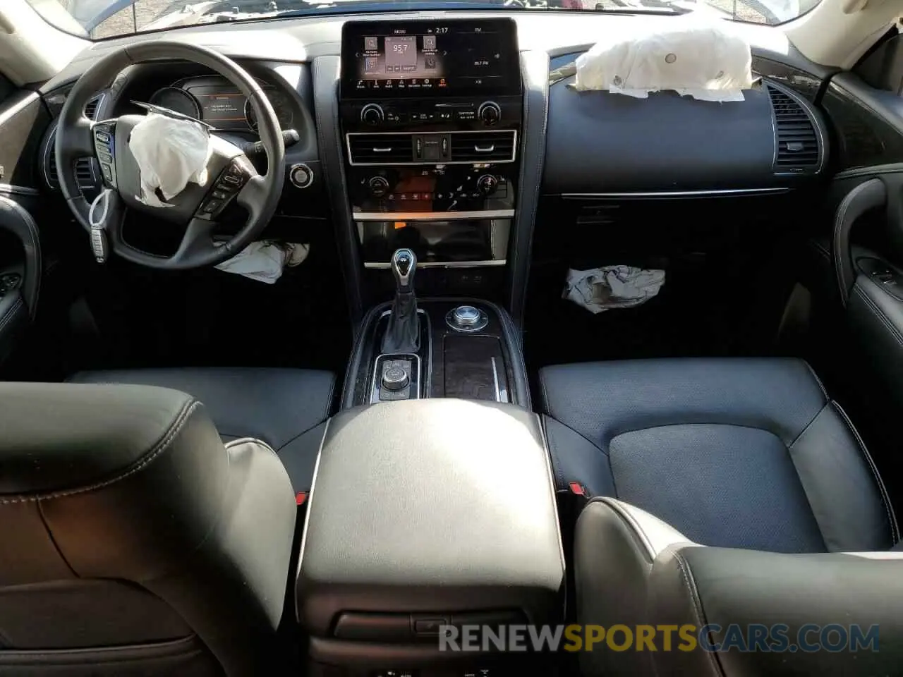8 fotografías del automóvil dañado JN8AZ2AE2R9328307 INFINITI QX80 2024