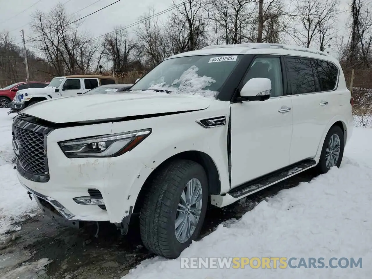 1 fotografías del automóvil dañado JN8AZ2AE4R9328082 INFINITI QX80 2024