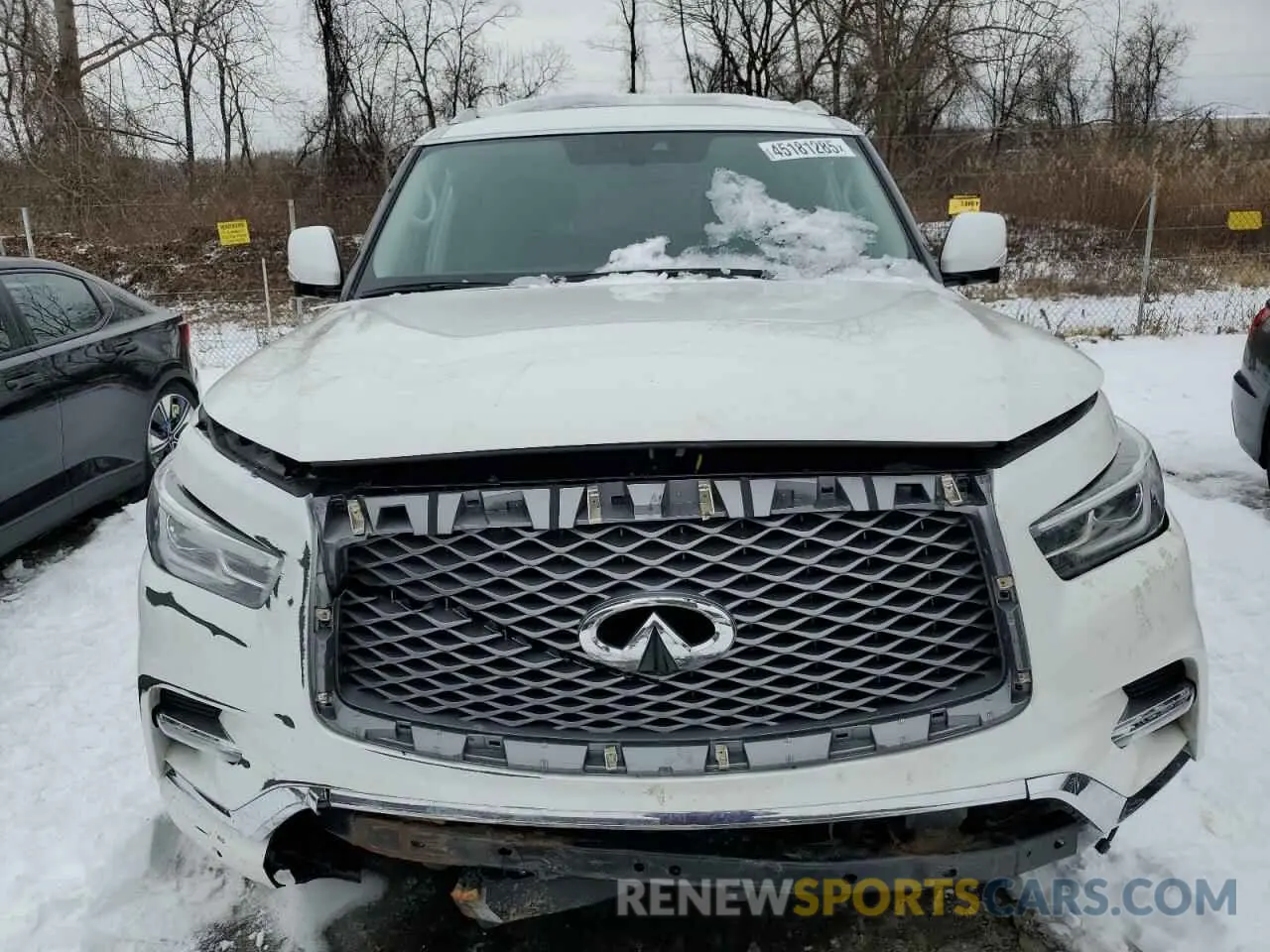5 fotografías del automóvil dañado JN8AZ2AE4R9328082 INFINITI QX80 2024