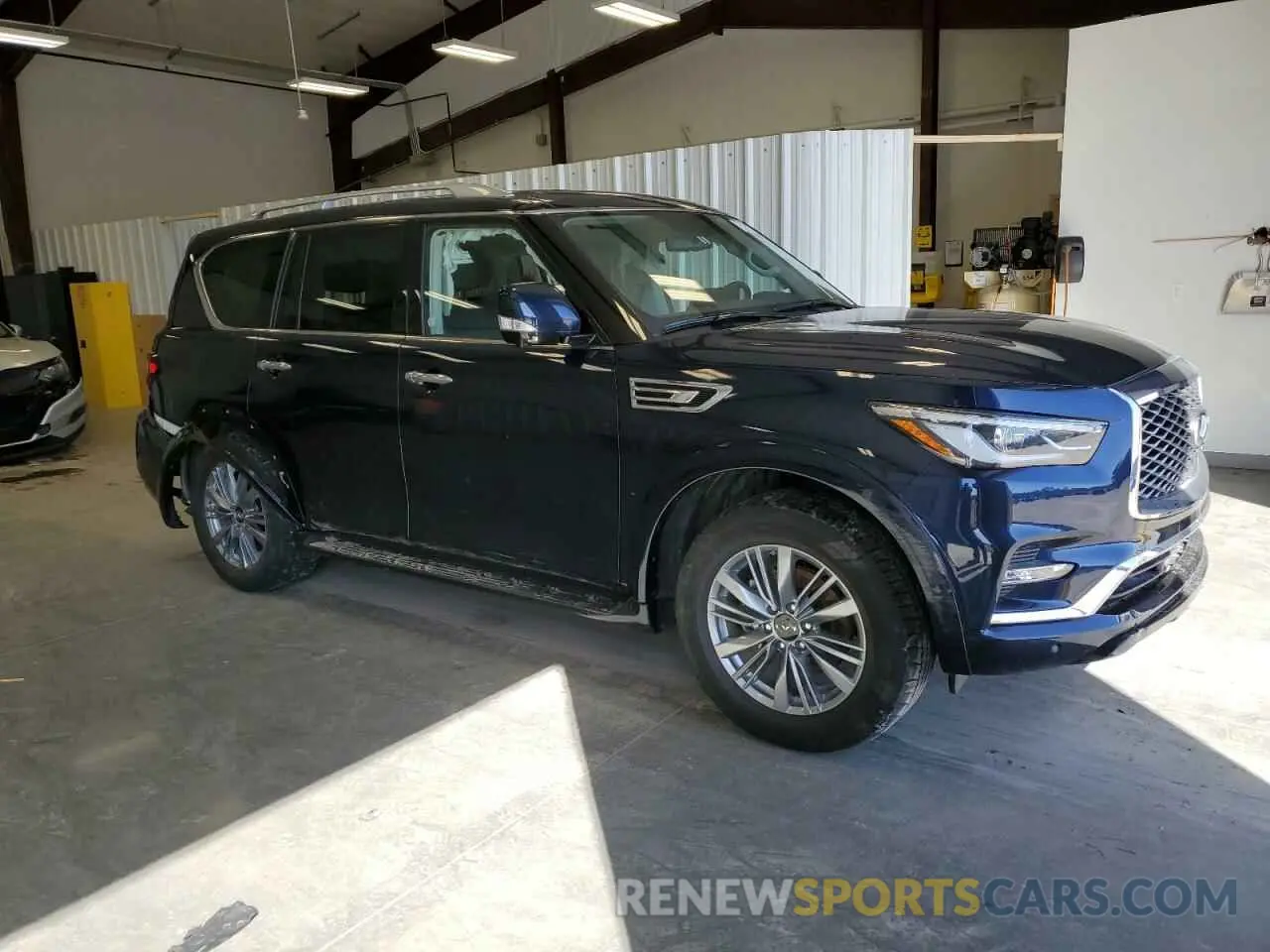 4 fotografías del automóvil dañado JN8AZ2AE7R9326861 INFINITI QX80 2024