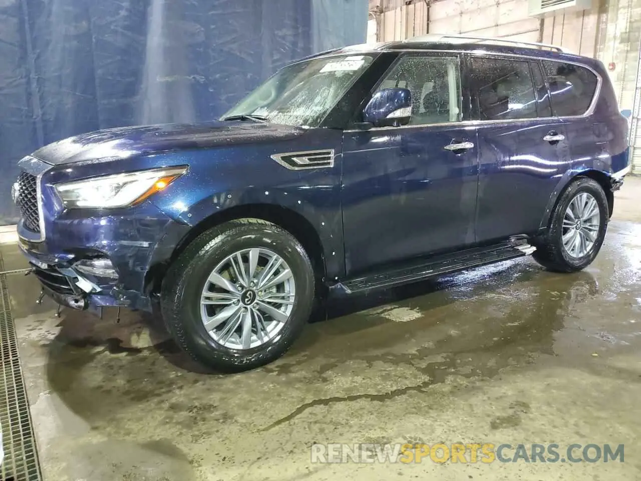 1 fotografías del automóvil dañado JN8AZ2AE9R9327462 INFINITI QX80 2024