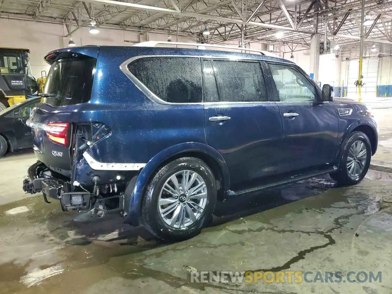 3 fotografías del automóvil dañado JN8AZ2AE9R9327462 INFINITI QX80 2024
