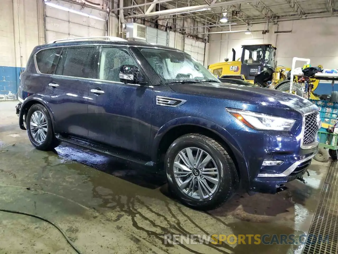 4 fotografías del automóvil dañado JN8AZ2AE9R9327462 INFINITI QX80 2024