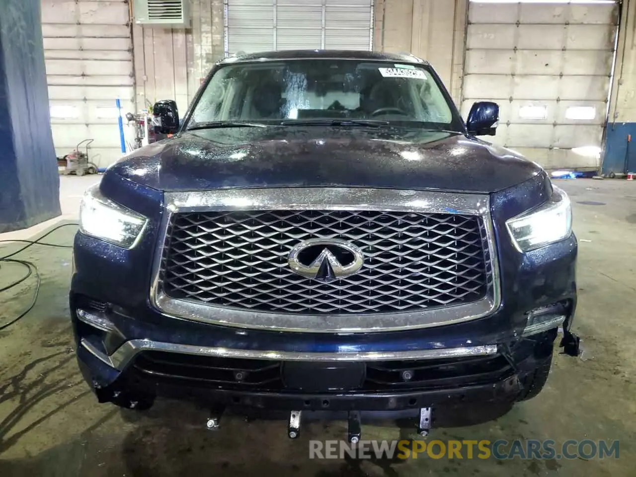 5 fotografías del automóvil dañado JN8AZ2AE9R9327462 INFINITI QX80 2024