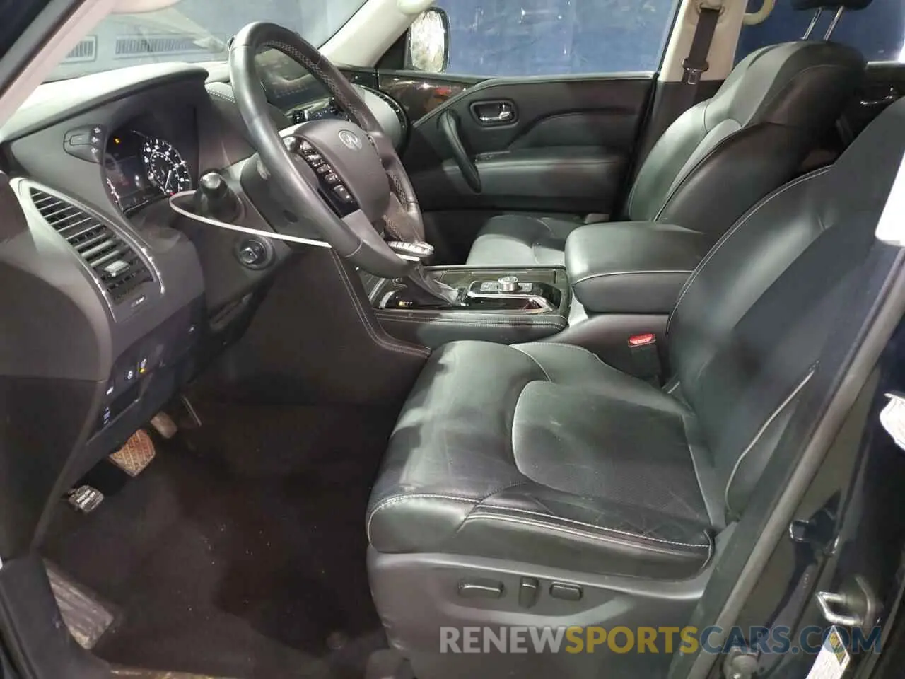 7 fotografías del automóvil dañado JN8AZ2AE9R9327462 INFINITI QX80 2024