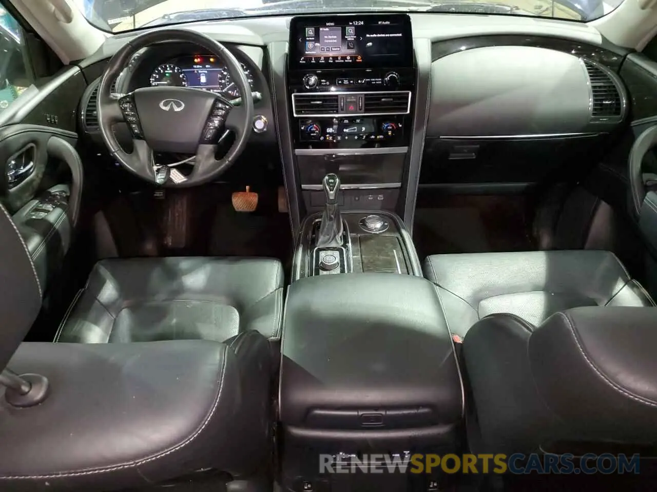 8 fotografías del automóvil dañado JN8AZ2AE9R9327462 INFINITI QX80 2024