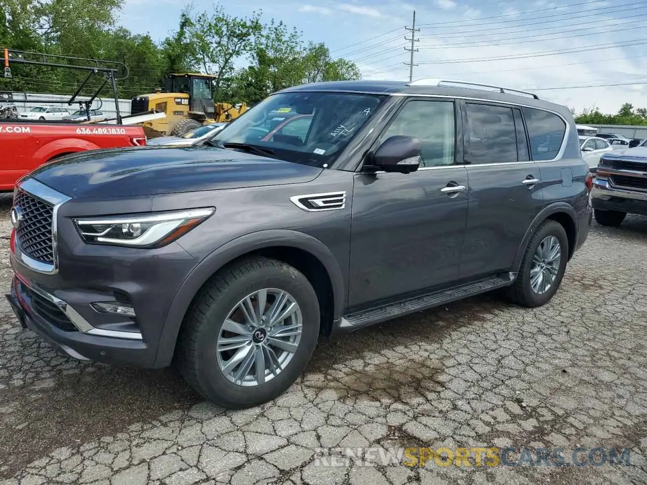 1 fotografías del automóvil dañado JN8AZ2AEXR9329642 INFINITI QX80 2024