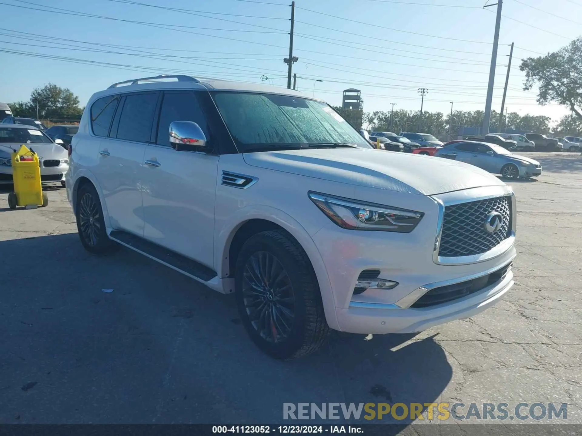 1 fotografías del automóvil dañado JN8AZ2BE1R9331066 INFINITI QX80 2024