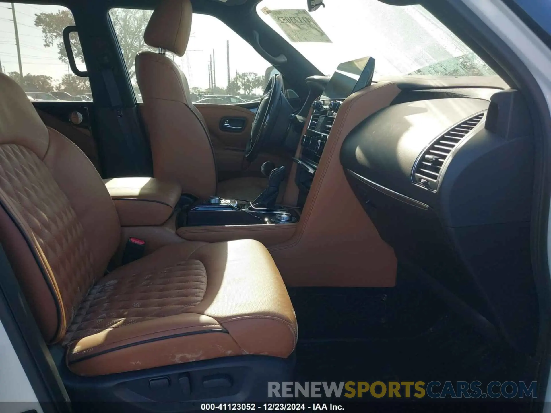 5 fotografías del automóvil dañado JN8AZ2BE1R9331066 INFINITI QX80 2024