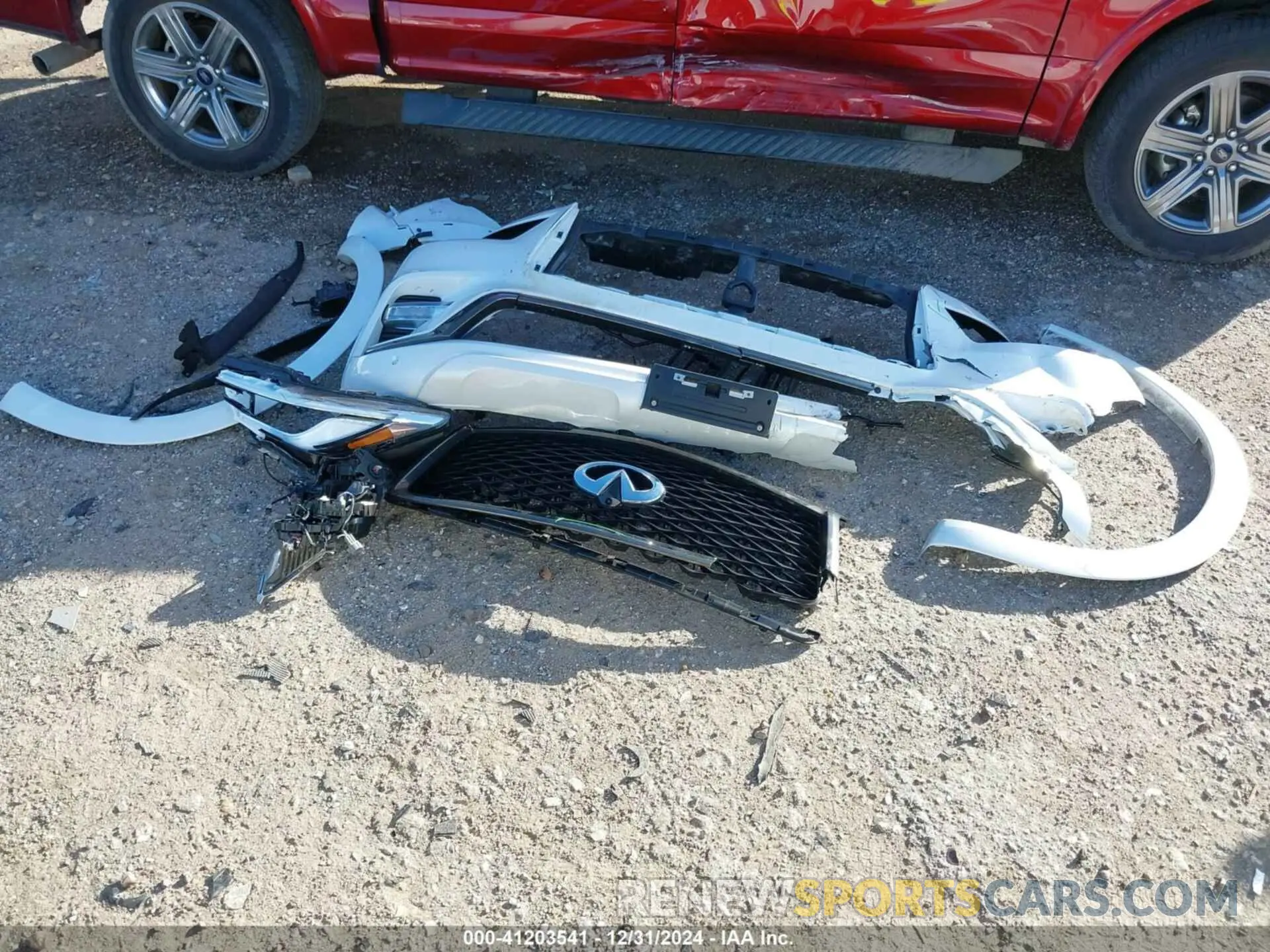 12 fotografías del automóvil dañado JN8AZ2BE6R9330821 INFINITI QX80 2024