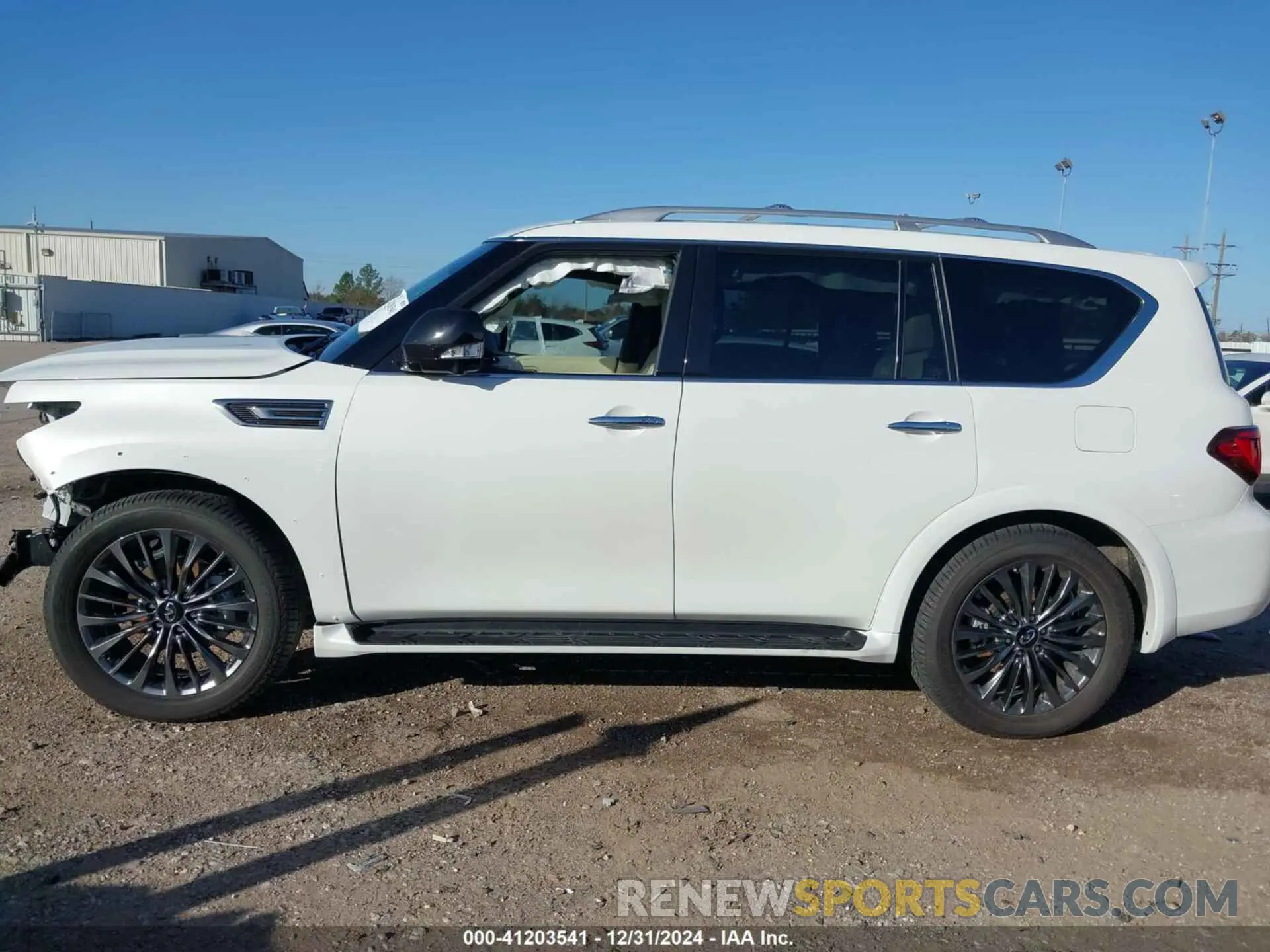 15 fotografías del automóvil dañado JN8AZ2BE6R9330821 INFINITI QX80 2024