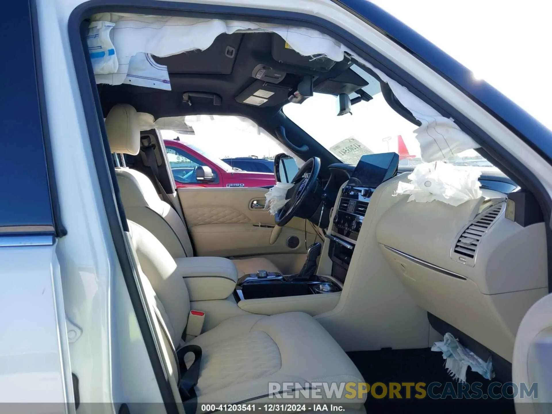 5 fotografías del automóvil dañado JN8AZ2BE6R9330821 INFINITI QX80 2024